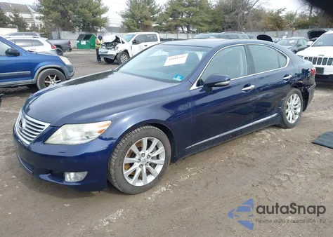 2012 Lexus Ls 460 z USA, uszkodzony, nr VIN JTHCL5EF8C5012580